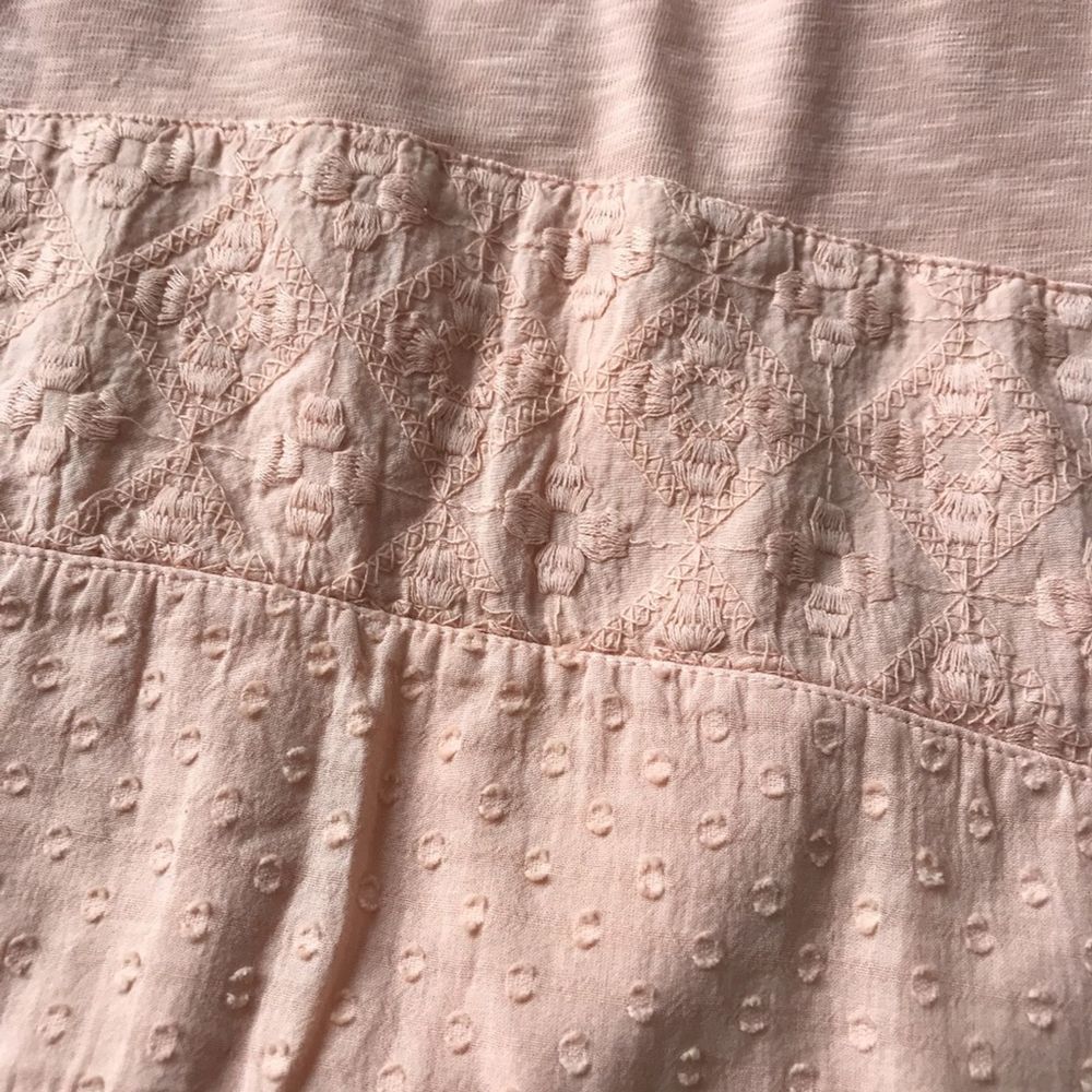 Chico's Embroidered Panel Tee - Picture 8 of 11